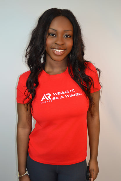 Women red T-Shirt