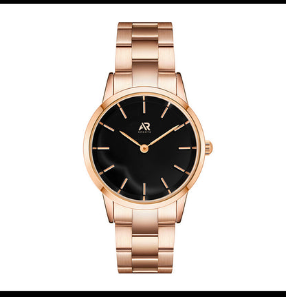 Timeless Rose Gold Unisex Watch